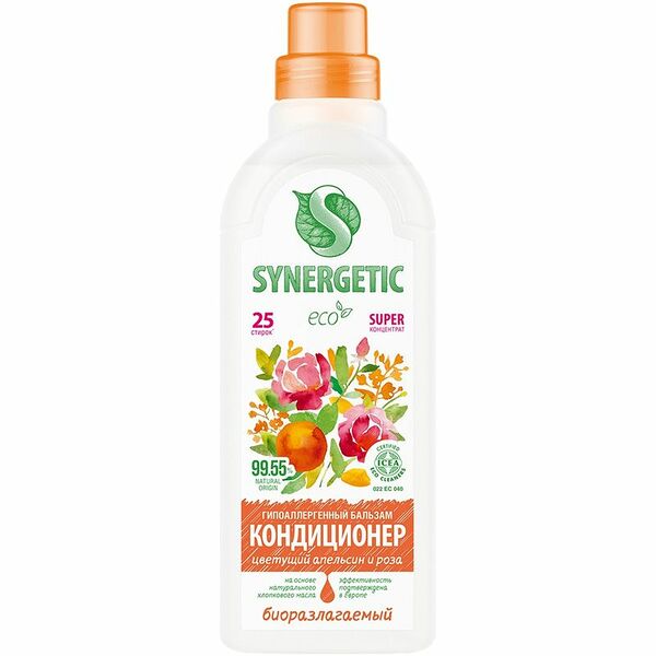 Кондиционер бальзам Synergetic Цветущий апельсин и роза