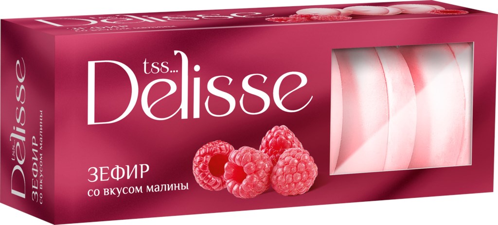 

Зефир Delisse со вкусом малины 210 г