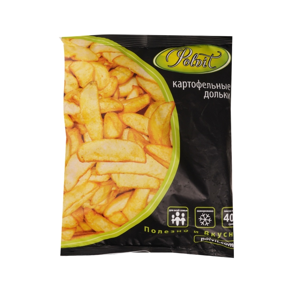 

Картофельные дольки Polvit замороженные 400 г