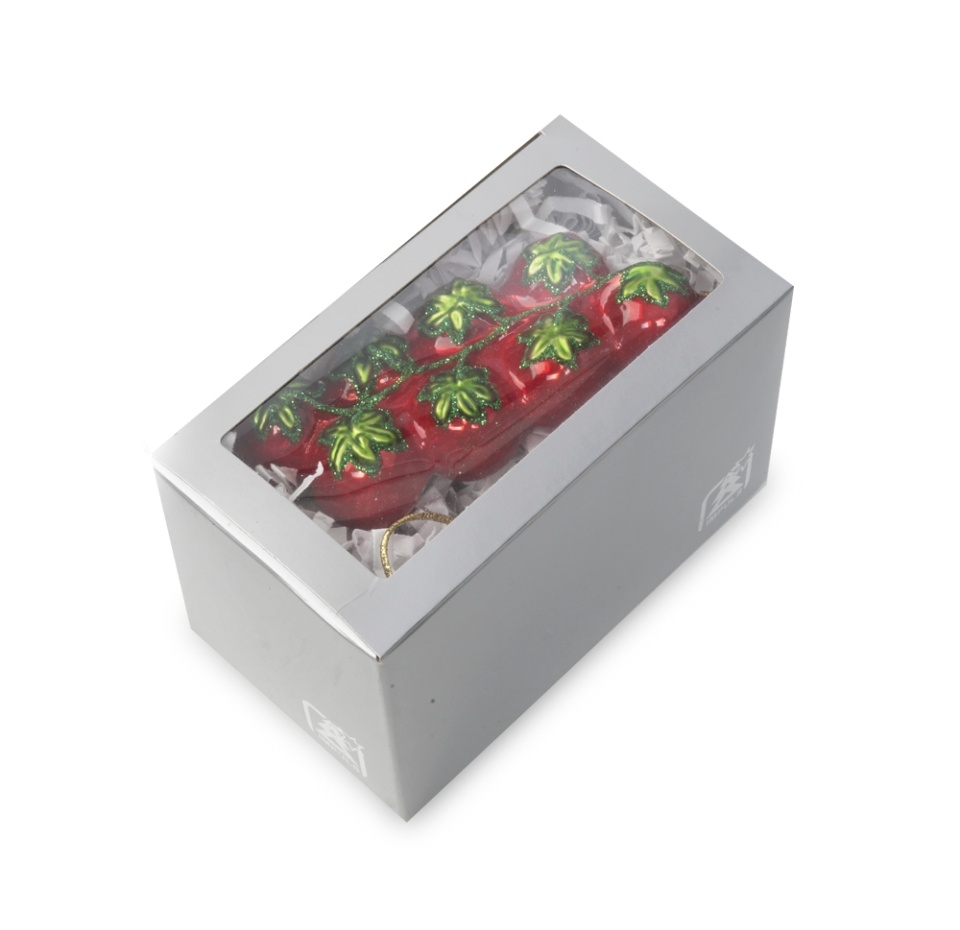 

Игрушка для елки Impuls Коллекция Традиции Помидорки черри на ветке