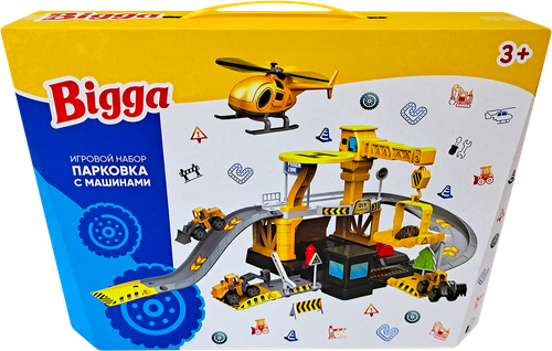 

Набор игровой BIGGA Парковка с машинками, 42 предмета, Арт. 2205I0180