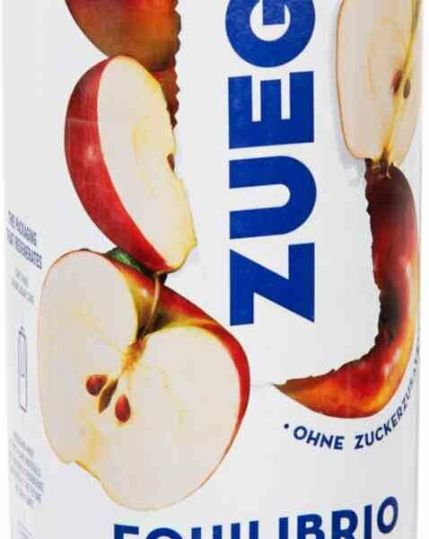 Напиток сокосодержащий Zuegg Яблоко без сахара 1 л