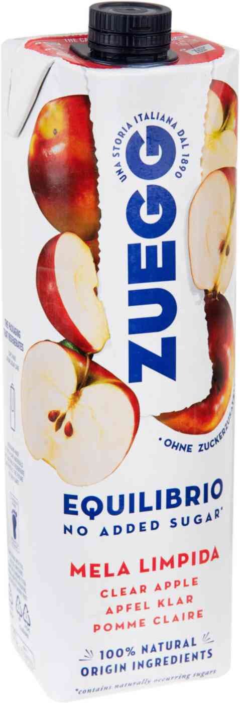 

Напиток сокосодержащий Zuegg Яблоко без сахара 1 л