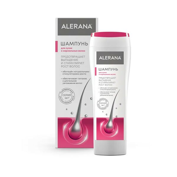 Шампунь Alerana для сухих и нормальных волос