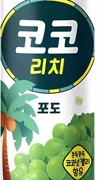 Напиток Lotte Co Co Grape сокосодержащий 0.24л