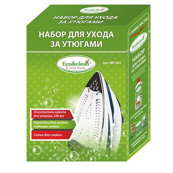Набор для ухода за утюгами Eco&clean WP-051