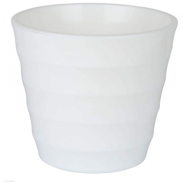 Горшок Лаура белый Ø14,5х13 см