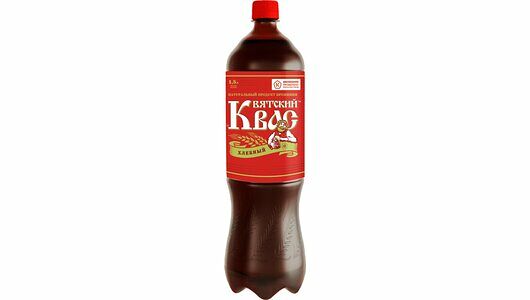 Квас Вятский хлебный фильтрованный 1.5л