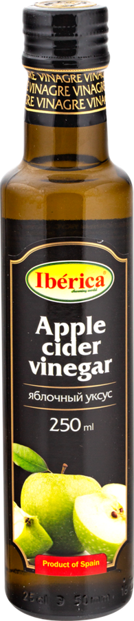 

Уксус яблочный Iberca Apple cider vinegar, 250 мл