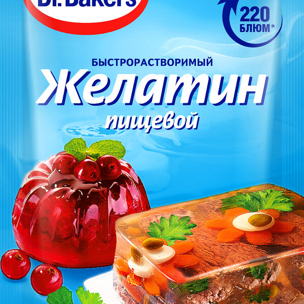 Желатин доктор бейкерс 10 г