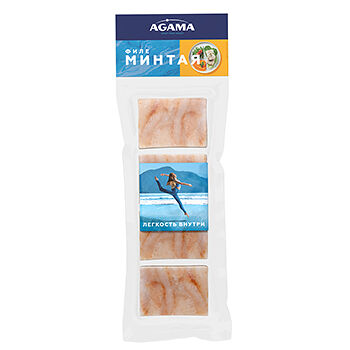 Филе минтая Agama порционное