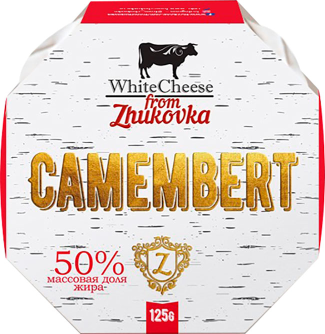 

Сыр White Cheese From Zhukovka Камамбер 50%