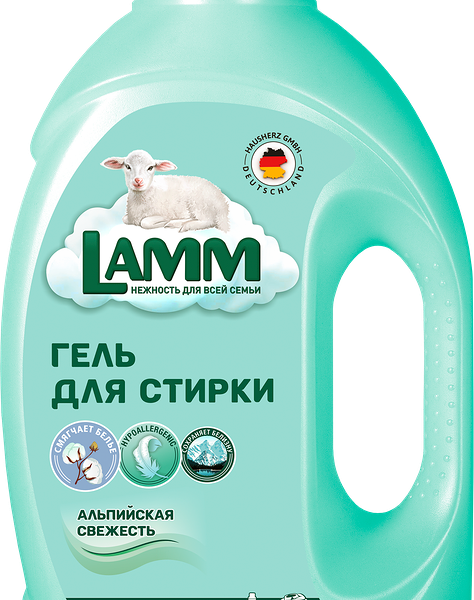Гель для стирки Lamm Альпийская свежесть