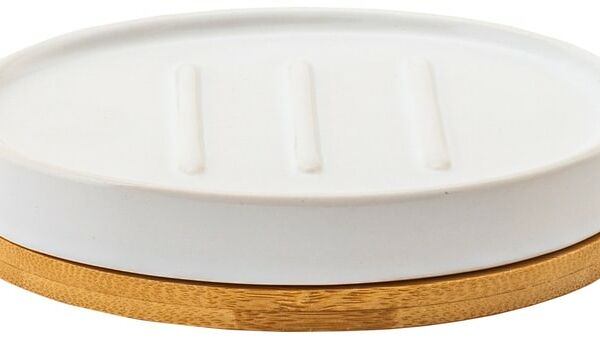 Мыльница Аквадекор Exo белая