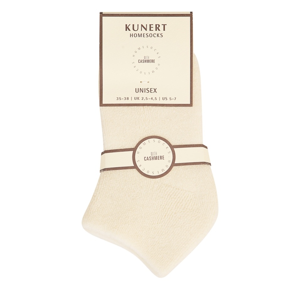 

Носки Kunert Homesocks кремовые, размер 35-38
