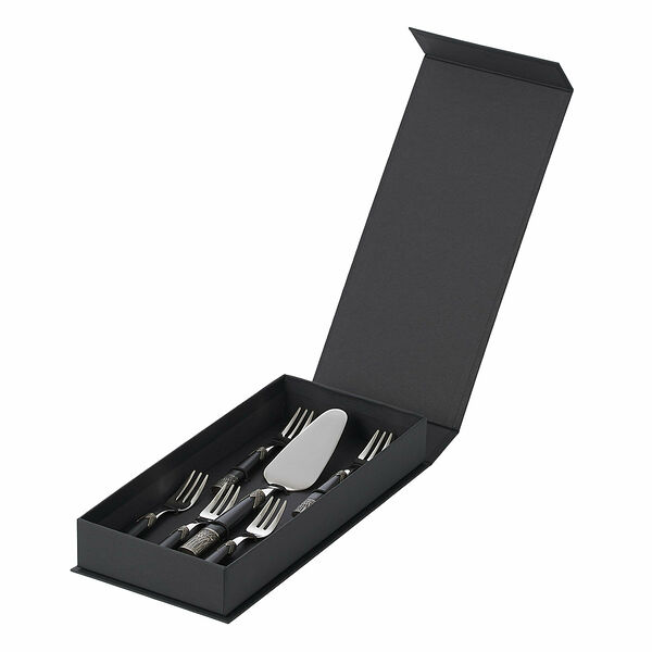 Набор сервировочный для десертов Gipfel Emporio 51568 7 предметов черный