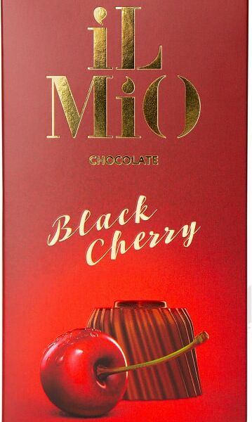 Конфеты Il Mio Black сherry шоколадные 200г