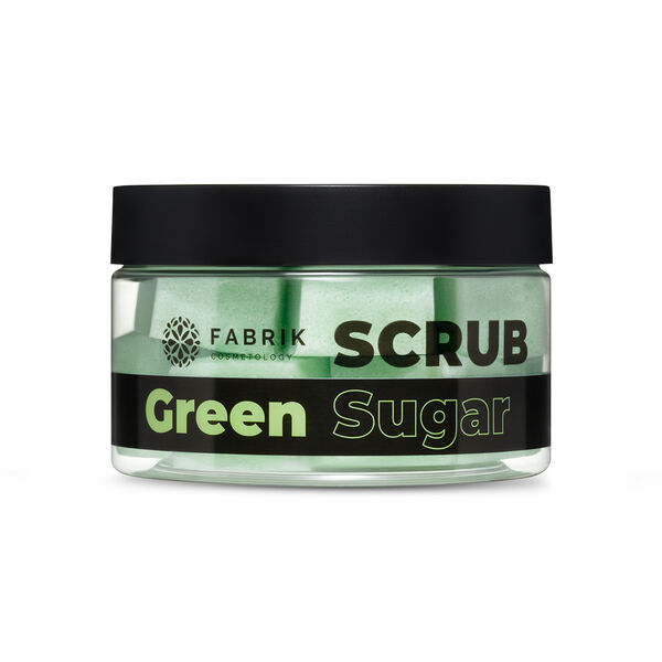 Скраб-кубики сахарный Sugar Green Scrub 200г