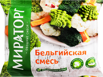 Смесь овощная Мираторг Бельгийская смесь замороженная 400 г
