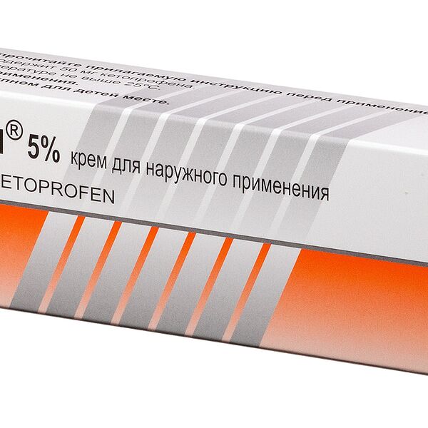 Кетонал крем д/наружн.прим.5% туба