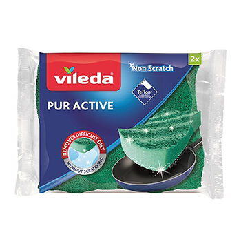 Губка Vileda PurActive для посуды Германия