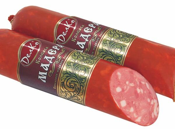 Колбаса ДЕЛКО Мадера в/к вес 