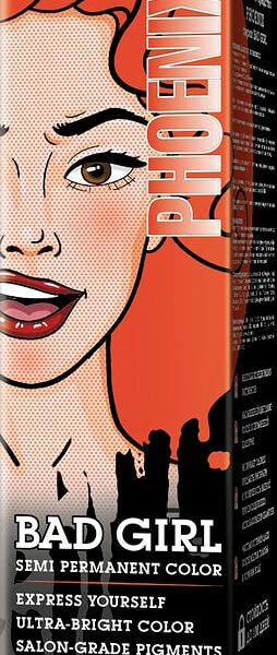 Пигмент для волос Bad Girl оттеночный Phoenix Оранжевый 150мл