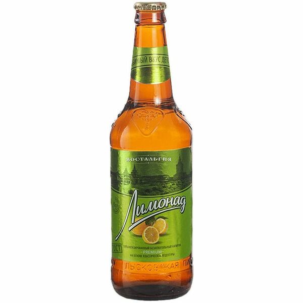 Напиток безалкогольный Ностальгия Лимонад сильногазированный