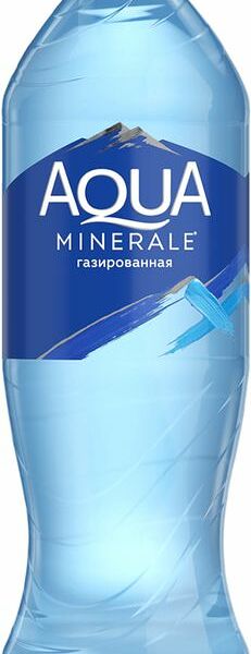 Вода Aqua Minerale газированная 1л