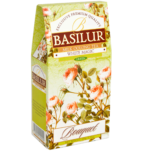 Чай зеленый Basilur White Magic Китайский молочный, 100г
