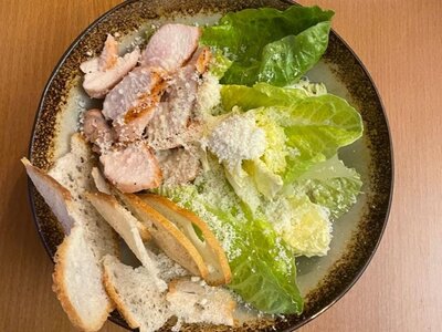 Цезарь с цыпленком