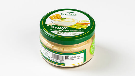 Хумус с кедровыми орешками