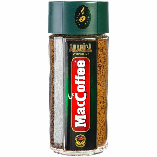 Кофе MacCoffee Arabica Solo растворимый сублимированный, 100г