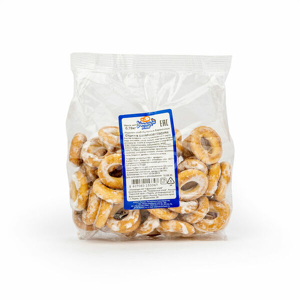 Сушки 190гр в Сахарной глазури Уфимский Хлеб