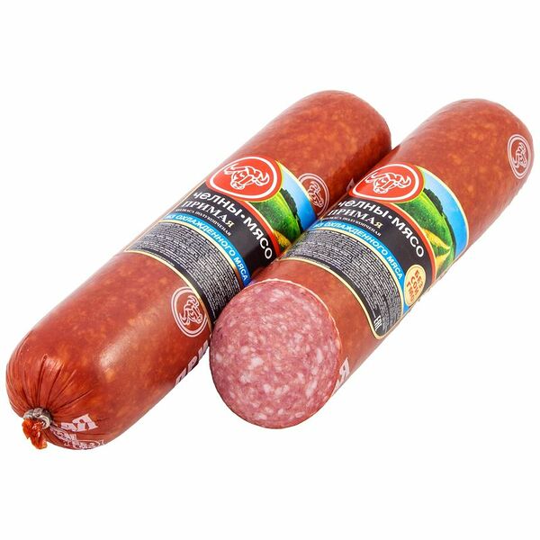 Колбаса полукопченая Челны-Мясо Примая мини 380 г