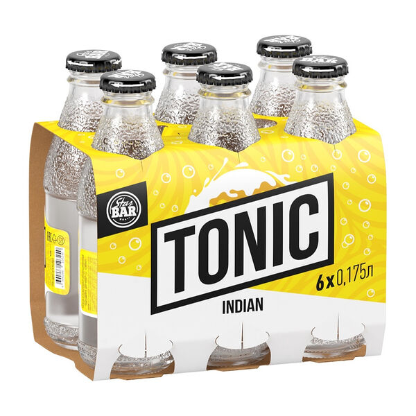 Напиток сильногазированный Star Bar Tonic Indian 0.175л стеклянная бутылка Россия