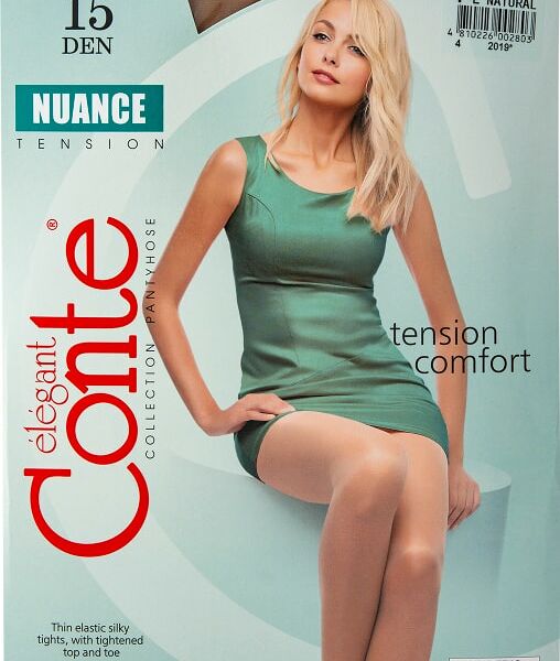 Колготки Conte Elegante Nuance 15 Natural Размер 4