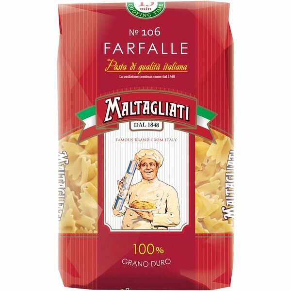 Макароны Maltagliati Farfalle 450г