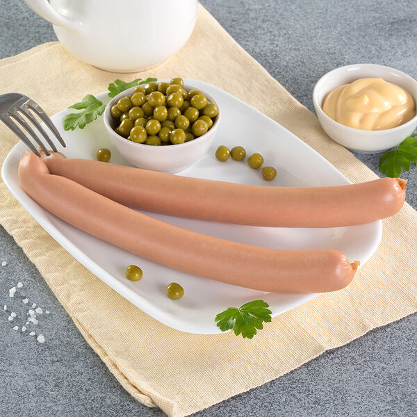 МясновЪ сосиски Венские в коллагеновой оболочке