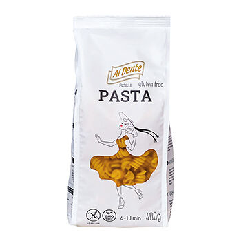 Макаронные изделия Al Dente Фузилли (без глютена) 400г, Литва