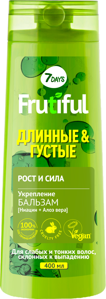 

Бальзам 7DAYS Frutiful Рост и сила 400 мл