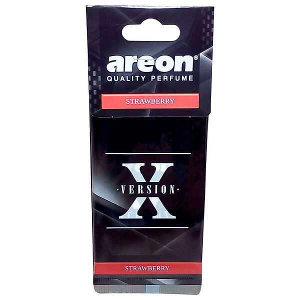Ароматизатор Areon картонный X Version клубника