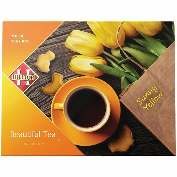 Чай Hilltop Чайный эксклюзив чёрный в ассортименте, 120г