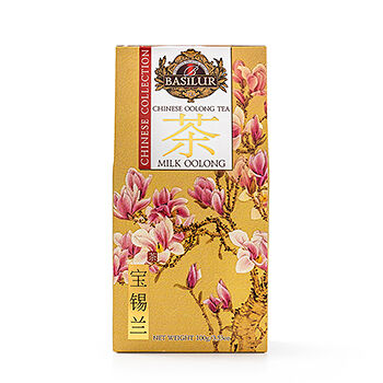 Чай зеленый Basilur CHINESE COLLECTION MILK OOLONG Basilur 100г, Шри-Ланка