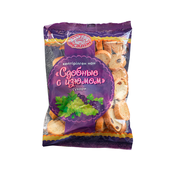 Сухари Аксай нан с изюмом сдобные 200 г