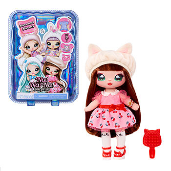 Кукла Na! Na! Na! Surprise Котенок Кэтти Милые Сладкоежки с аксессуарами 3+, Китай