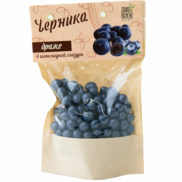 Драже Дико Вкусно Черника в шоколадной глазури
