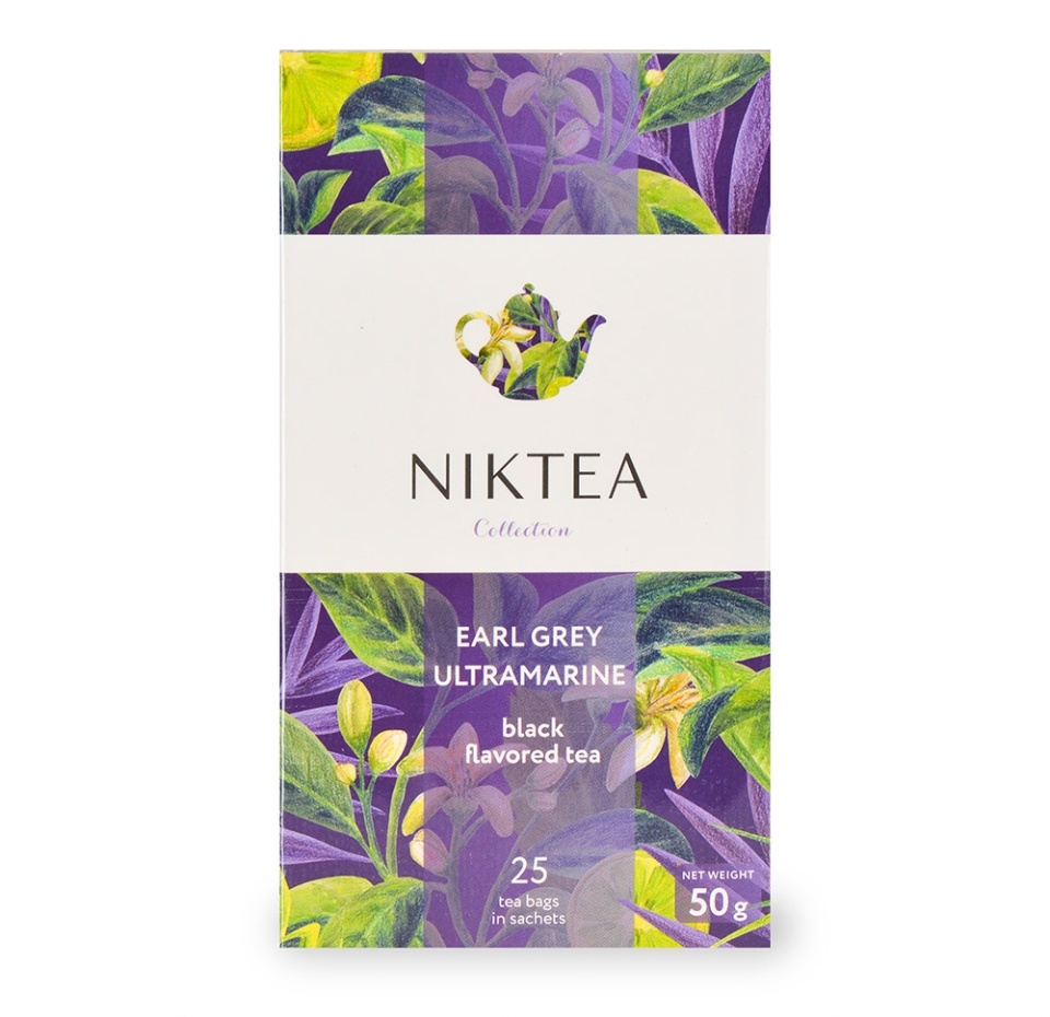 

Чай черный Niktea Earl Grey Ultramarine 50 г