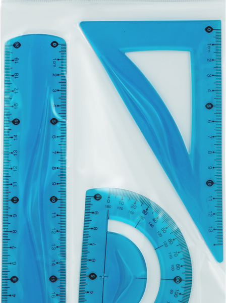 Набор линеек ЛЕНТА гибкие, 3шт