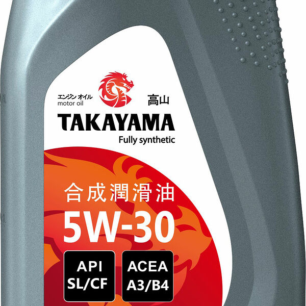 Масло моторное Takayama синтетическое API SL/CF 5W-30 1 л.